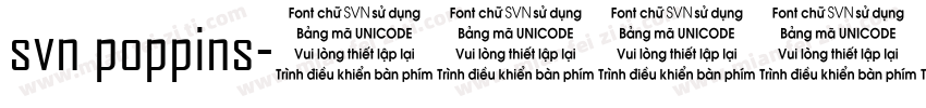 svn poppins字体转换